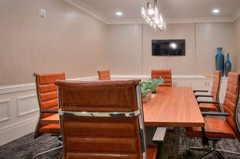 Conference Room at Village Center Apartments At Wormans Mill*, Frederick